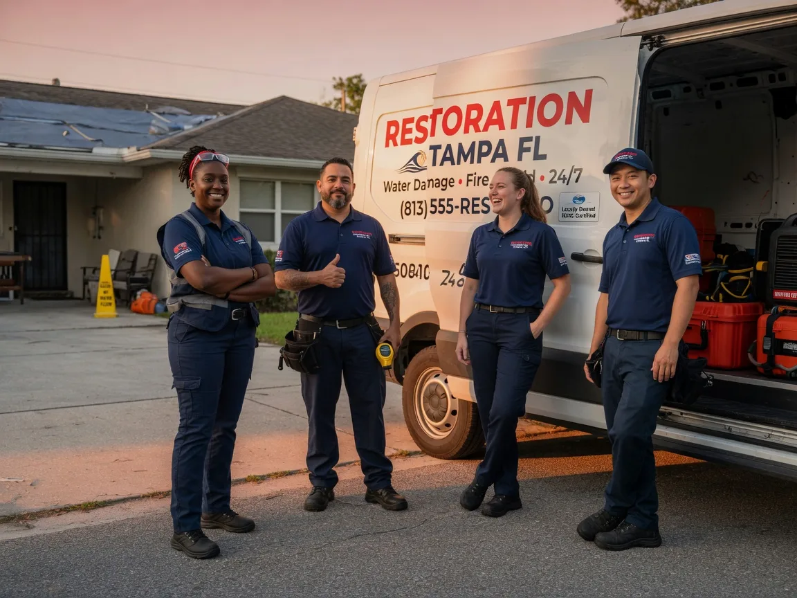 Water Damage Restoration company in Holy Cross, IA